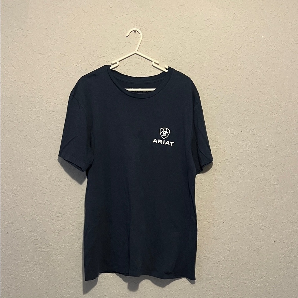 Ariat Dark Blue Tee with Logo